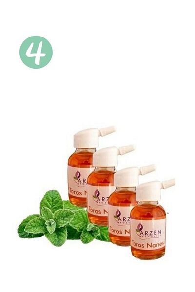 Arzen Taurus Mint Oil - 4 Pieces