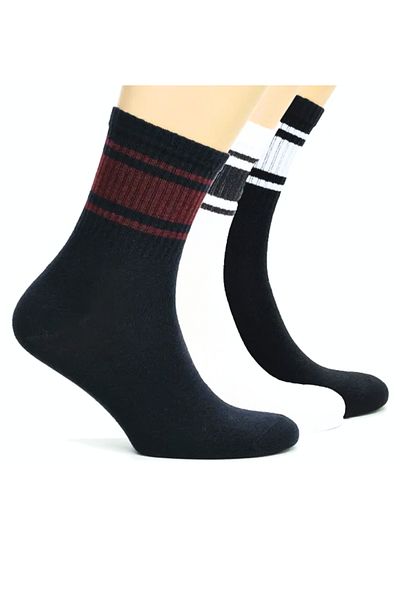 socksbox 6 ζεύγη κυκλικές κάλτσες χωρίς ραφές γυναικών-ανδρών τένις Αθλητικό περπάτημα τρέξιμο κολεγιακές κάλτσες/Unisex/37-43