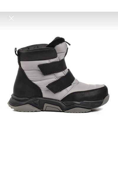 Benetton ® |   BN-70000 - 3256 Grey Black - Παιδικές Μπότες
