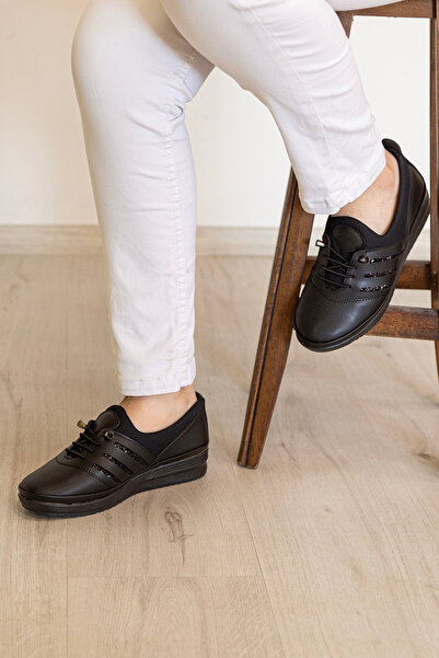 Ewen Tomm Ортопедични ежедневни меки дамски обувки за балерини с перфорирани ...