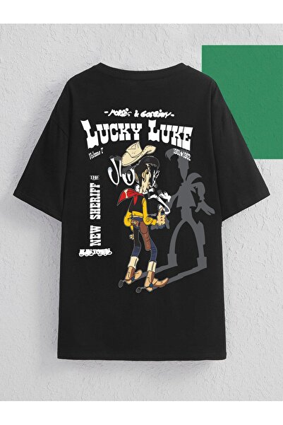 Stendhal LUCKY LUKE ΕΚΠΤΩΜΕΝΟ ΓΥΝΑΙΚΕΙΟ ΚΑΙ ΑΝΔΡΙΚΟ UNISEX OVERSIZE T SHIRT