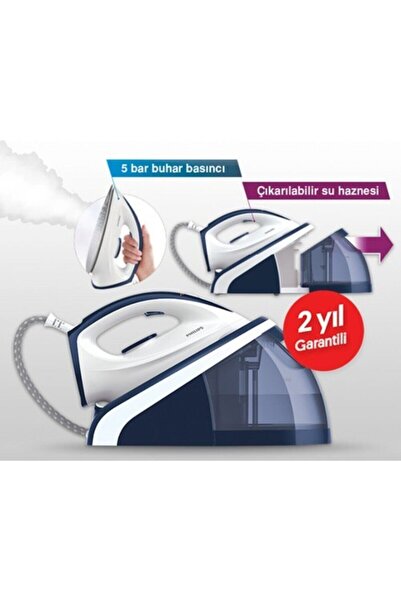 Philips Buharlı Ütü Phılıps 5 Bar Hı5916/20 Buhar Kazanlı Ütü 2777seri