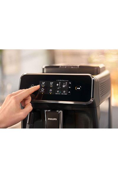 Philips Ep2220/10 Full Automatic Espresso Machine Premium 100% Ceramic Grinder - Luciole Floor Lamp Gift!