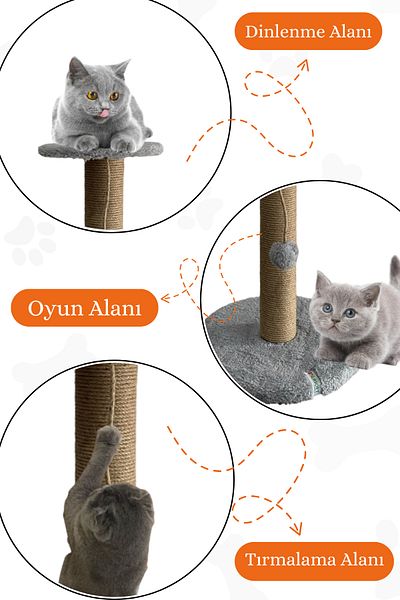 Nursoft Cat Scratching Board with Steps