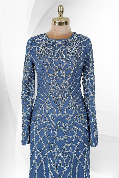 RUVİTA Taş Baskılı Abiye