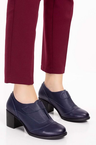Gondol Women's Genuine Leather Comfortable Heeled Shoes Anl.7092