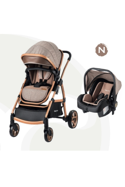 Baby Care Moda bebekler Baby Care Safari Travel Bebek Arabası Yağmurluk hediyeli