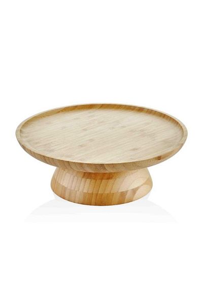 The Mia Natura Bamboo Serving - 28x10 cm with Foot, NTR0022