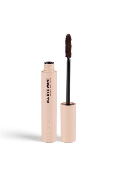 INGLOT ALL EYE WANT Maskara kahverengi