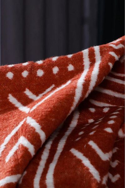Lolavien Joy Double Cotton Blanket 200X220Cm - Tile