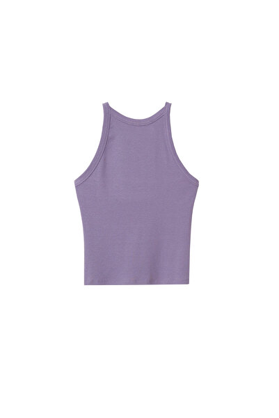 MANGO Woman Λιλά Γυναικείο Μπουστάκι ενηλίκων 37084383