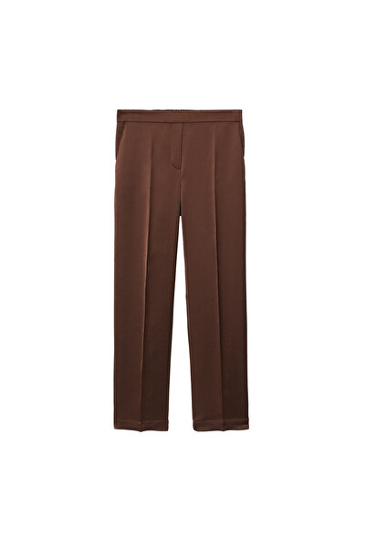 MANGO Woman Çikolata Kadın Pantolon  37065908