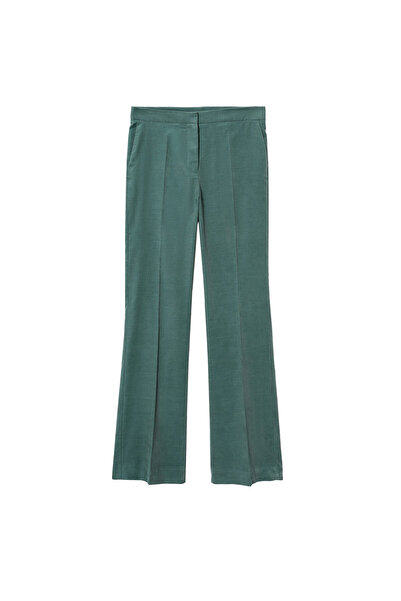 MANGO Woman Su Rengi Kadın Yetişkin Pantolon  37067707