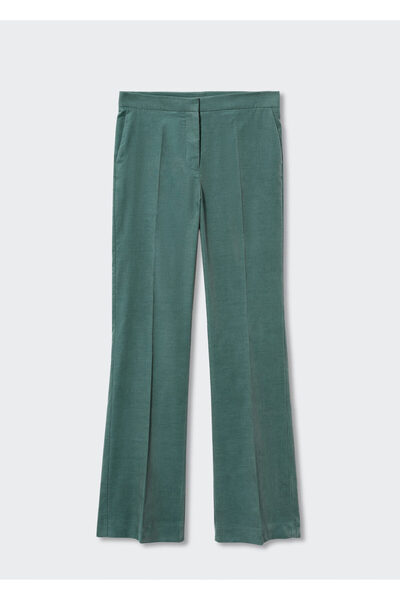 MANGO Woman Su Rengi Kadın Yetişkin Pantolon  37067707