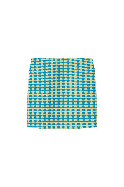 MANGO Woman TURQUESA Kadın Yetişkin Etek  37041315