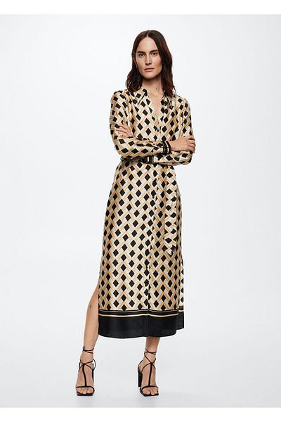 MANGO Woman Rochie Sari Femei Adult 37095967
