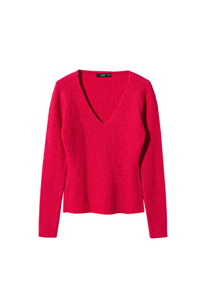 MANGO Woman Strawberry Kadın Yetişkin Kazak  37089086