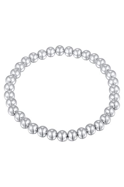 ELLI Armband Kugel Beads Dots Farbe Silber für Damen