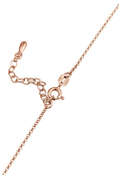 ELLI Náhrdelník dámský obojkový solitaire přívěsek Basic se zirkony ze stříbra 925