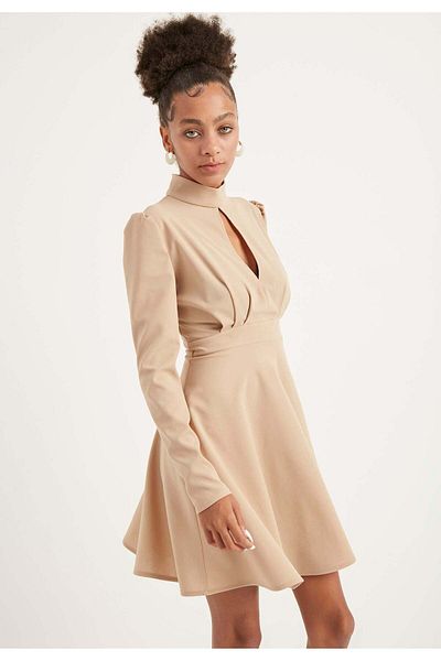 Herita Langärmliges Minikleid
