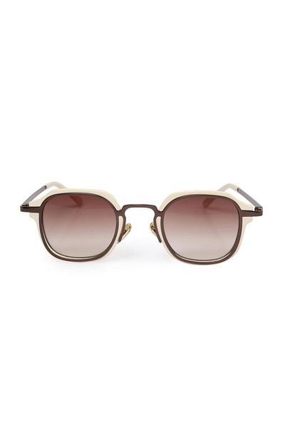 TomyHelf Uv400 Protected Sunglasses Rectangular Brown Framed