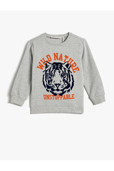 Koton 4wkb10085tk Boy Sweat Grey