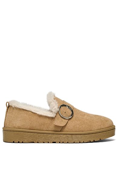 Tonny Black Kurze Stiefel aus Wildleder in Nude für Damen mit bequemer Passform