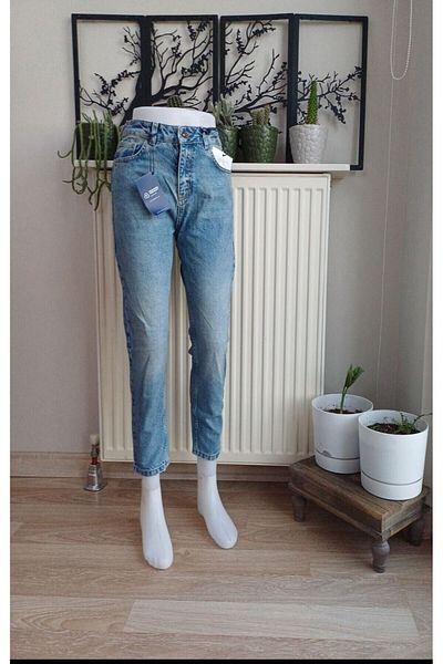 ARDSU Blugi Pantaloni Denim cu talie înaltă Blugi groși