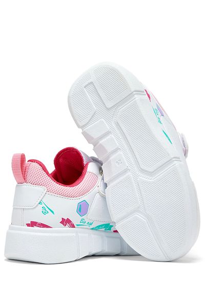 Tonny Black Dětské unisex bílé boty Candy Comfortable Fit na suchý zip