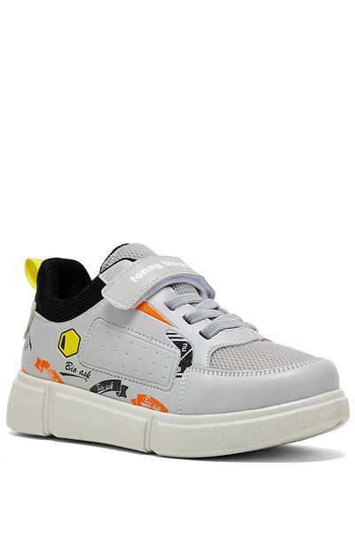 Tonny Black Παιδικά Unisex Ice Black άνετα παπούτσια Velcro