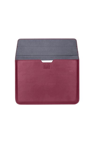TEKNETSTORE Macbook Pro Air 13 M1-m2 2020/2022 A2179-a2337-a2338-a2251-a2159-a1989-a1708 Leather Magnet Bag