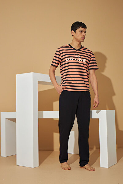 İPEKTENİM TEKSTİL CSÍKOS FÉRFI PIZSMA ÖLTÖZET