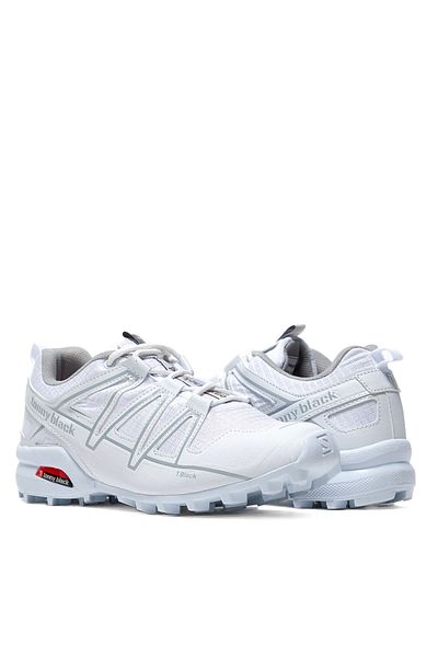 Tonny Black Weiße Trekkingschuhe für Herren Tb160