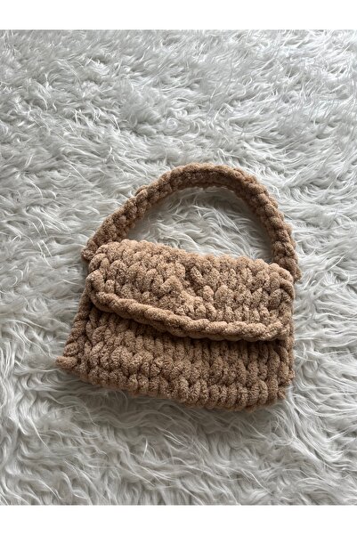 Lala Puffy çıtçıtlı el çantası