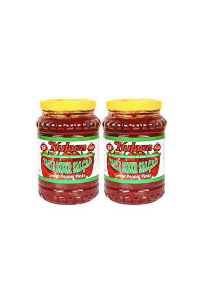KULACA TATLI BİBER SALÇASI 2.5 KG. 2'Lİ PAKET (YENİ MAHSÜL)