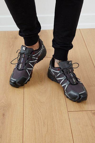 Tonny Black Мъжки опушени бели трекинг обувки Tb160