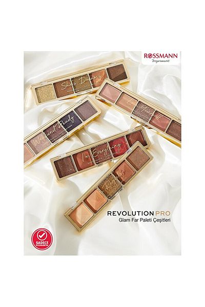 Revolution Pro Glam Soft Pink Vegan Eyeshadow Palette