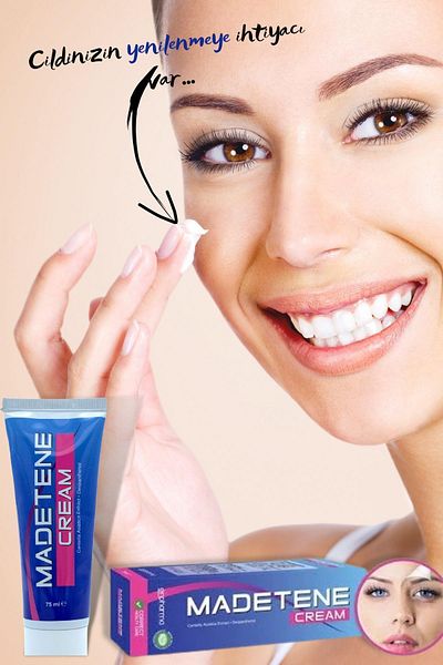 MADETENE Face Cream - Water Based, Intensive Moisturizer, 75 Ml, 24 Hour Effective, All Skin Types