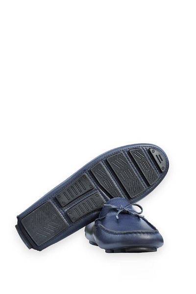 DOKA Genuine Leather Loafer Shoes570357 Navy Blue