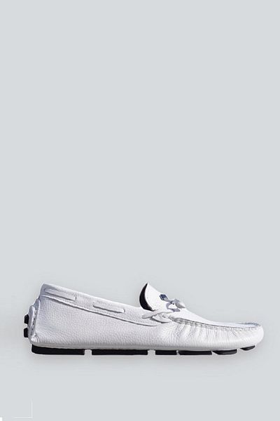 DOKA Genuine Leather Loafer Shoes570357 White