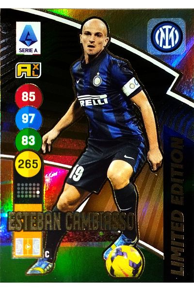 Panini ESTEBAN CAMBIASSO LIMITED EDITION