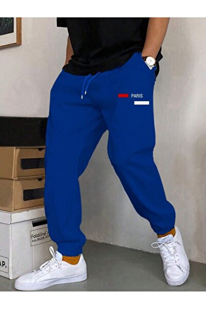 MOONBULL Мъжки спортен панталон с щампа Paris