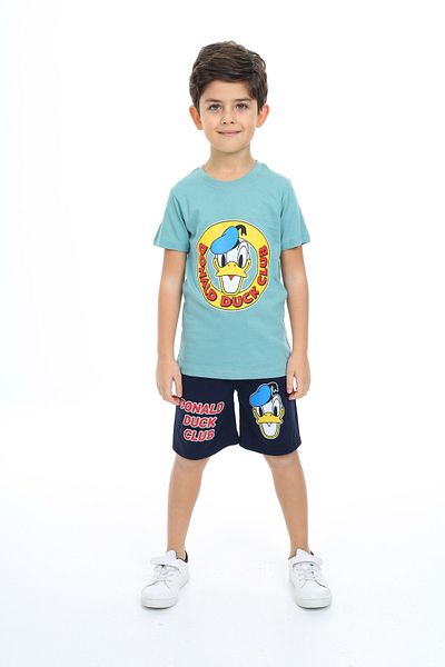 e-çocuk Donald Duck Printed Boys' Set - Top and Bottom Set 2017