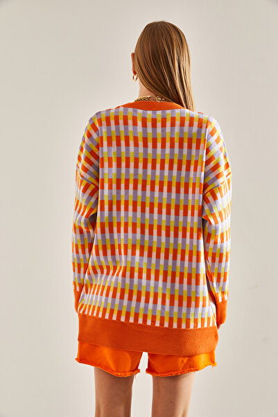 Bianco Lucci Women's Crew Neck Knitwear Sweater