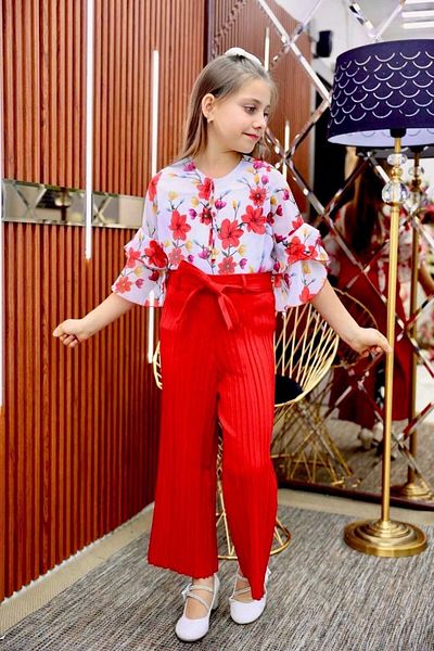 Always Girl's Shirt Pants Set Girl's Shirt Pants Combination