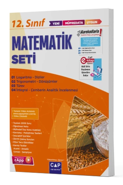 İsem Yayınları Çap 12. Sınıf Anadolu Matematik Fasikül Set
