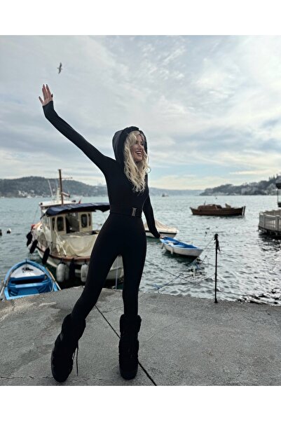 Seja Mia Polarlı Kapüşonlu Kar Tulumu