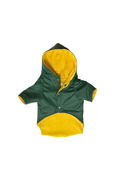 Patte Zone Forest Green - Cat Dog Raincoat