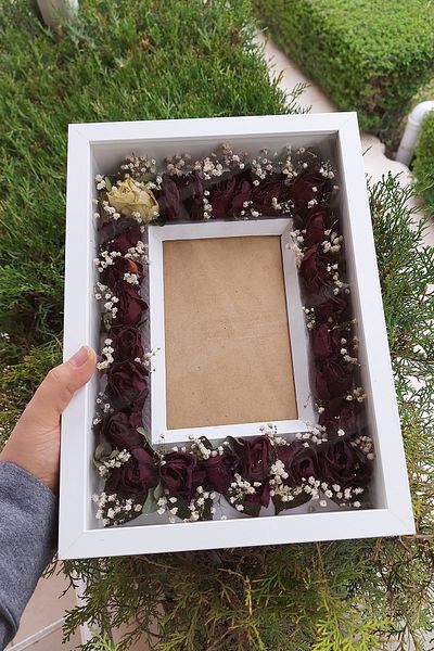 Verda Çerçeve 25x35 Cm Triunghi Zona Foto Model Design Rose Box Rama Memorie! Cadru model nou!