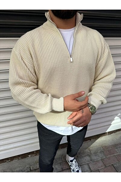 Butik Karaca COPY - COPY - pulover tricotat oversize pentru bărbați, cu guler...